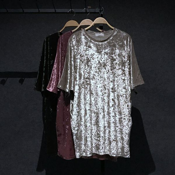 women's t-shirt good quality women fashion oversized velvet t shirt vintage casual hip hop long tees velour street wear drop, White
women's t-shirt good quality women fashion oversized velvet t shirt vintage casual hip hop long tees velour street wear drop, White