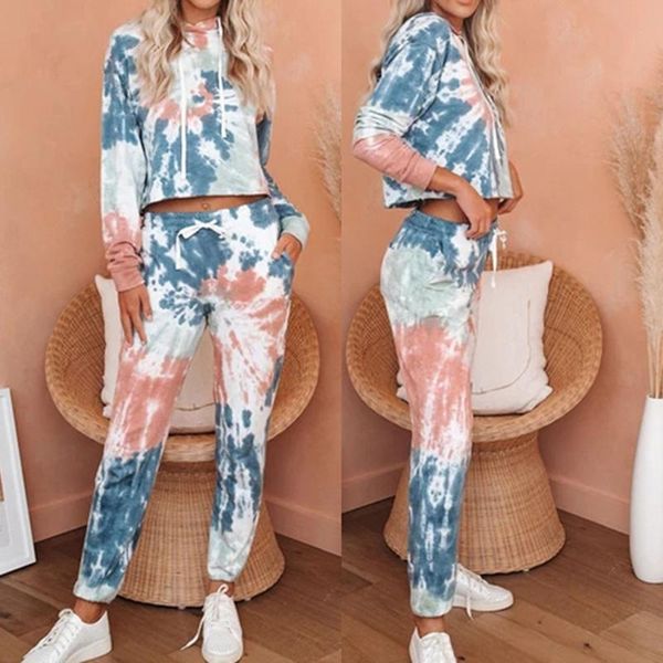 women's two piece pants 2 set suit women casual bodycon pullover tie-dye print trousers winter sport pants clothes full tracksuit, White
women's two piece pants 2 set suit women casual bodycon pullover tie-dye print trousers winter sport pants clothes full tracksuit, White