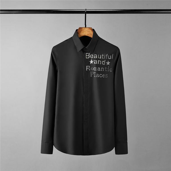 tee shirt shirt cotton luxury diamond long sleeve casual mens shirts plus size 4xl slim fit solid color party man shirt, White;black
tee shirt shirt cotton luxury diamond long sleeve casual mens shirts plus size 4xl slim fit solid color party man shirt, White;black