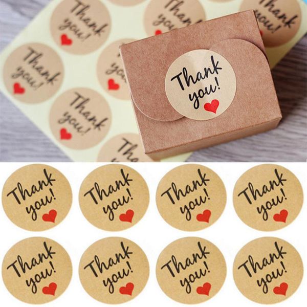 gift wrap 60 pcs/5 sheet heart "thank you" sticker round kraft paper seal decoration for packaged bag diy handmade label
gift wrap 60 pcs/5 sheet heart "thank you" sticker round kraft paper seal decoration for packaged bag diy handmade label