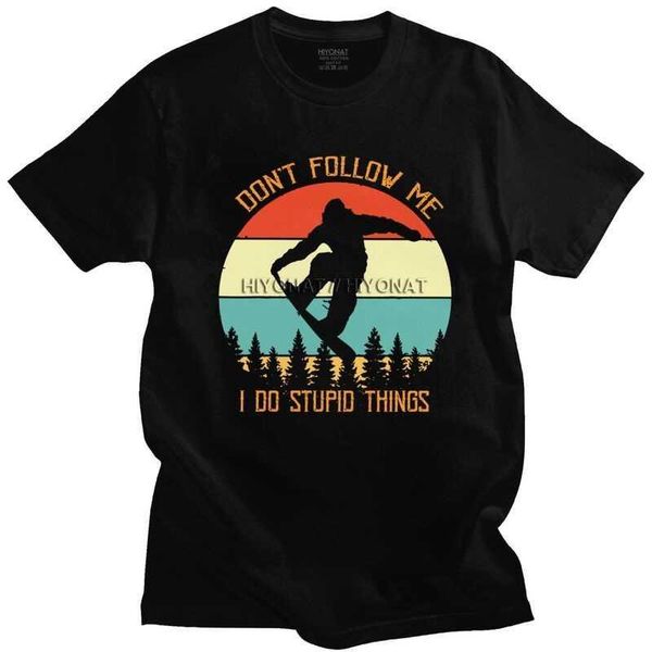 men's t-shirts funny don't follow me i do stupid things t shirts men short sleeved monkey snowboarding summer tee cotton tshirt, White;black
men's t-shirts funny don't follow me i do stupid things t shirts men short sleeved monkey snowboarding summer tee cotton tshirt, White;black