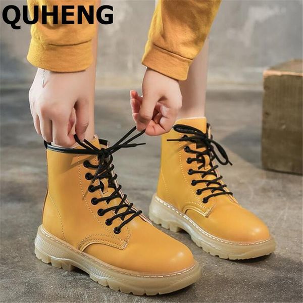 boots women's 2021 autumn ladies round head lace up platform short fashion leather casual wild ankle, Black
boots women's 2021 autumn ladies round head lace up platform short fashion leather casual wild ankle, Black