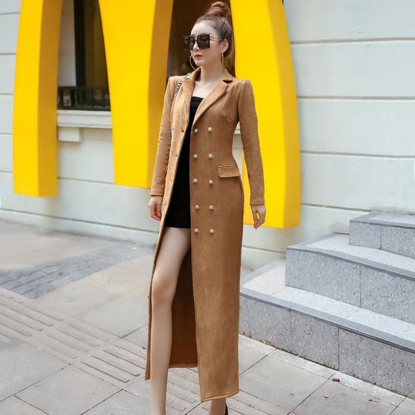 women's trench coats (yihaodi clothing) spring windbreaker coat 2021 double breasted knee length silver deerskin velvet mid, Tan;black
women's trench coats (yihaodi clothing) spring windbreaker coat 2021 double breasted knee length silver deerskin velvet mid, Tan;black