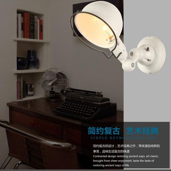 wall lamp club metal loft sconce bar e14 led lighting salon vintage white black industria reading light
wall lamp club metal loft sconce bar e14 led lighting salon vintage white black industria reading light