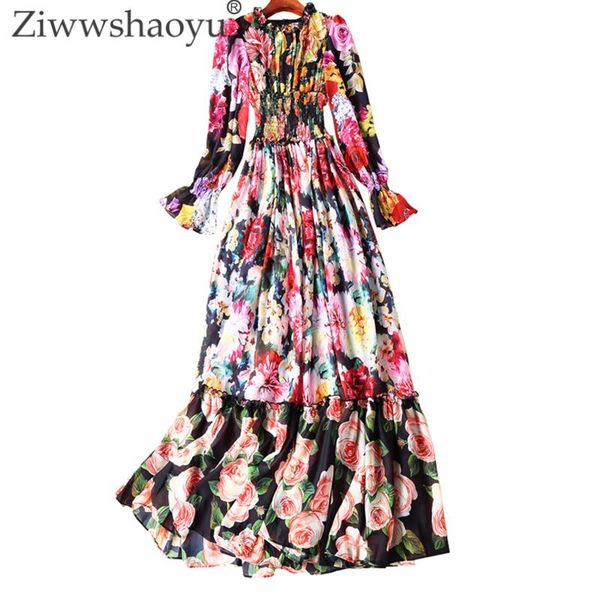 casual dresses ziwwshaoyu elegant ruffles chiffon maxi stand rose print flare sleeve slim party dress spring and summer women, Black;gray
casual dresses ziwwshaoyu elegant ruffles chiffon maxi stand rose print flare sleeve slim party dress spring and summer women, Black;gray