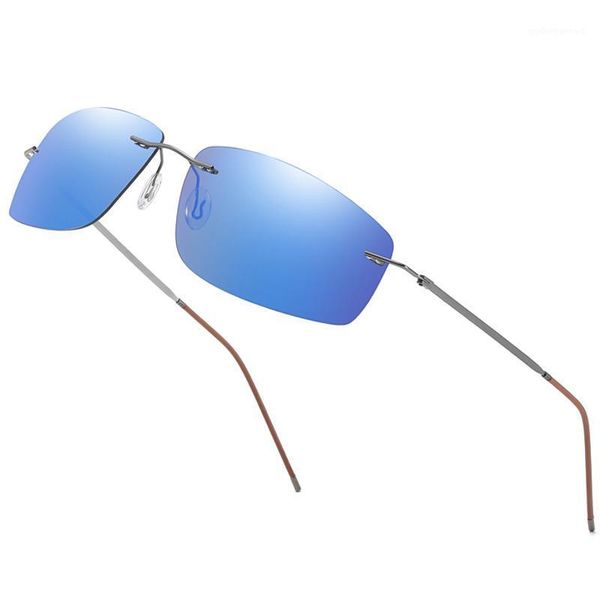 polarized sunglasses for men square rimless polaroid brand designer gafas sun glasses women uv400, White;black
polarized sunglasses for men square rimless polaroid brand designer gafas sun glasses women uv400, White;black