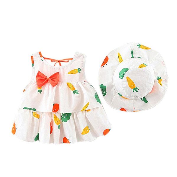 girl's dresses 12m-4t born baby kids girls 2021 summer dress sleeveless carrot print princess for hat outfits baby's clothing, Red;yellow
girl's dresses 12m-4t born baby kids girls 2021 summer dress sleeveless carrot print princess for hat outfits baby's clothing, Red;yellow