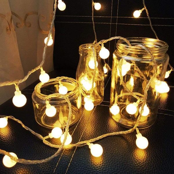 strings 2m 3m 4m 5m 10m led string lights with white ball ac110v/220v holiday decoration lamp festival christmas outdoor lighting
strings 2m 3m 4m 5m 10m led string lights with white ball ac110v/220v holiday decoration lamp festival christmas outdoor lighting