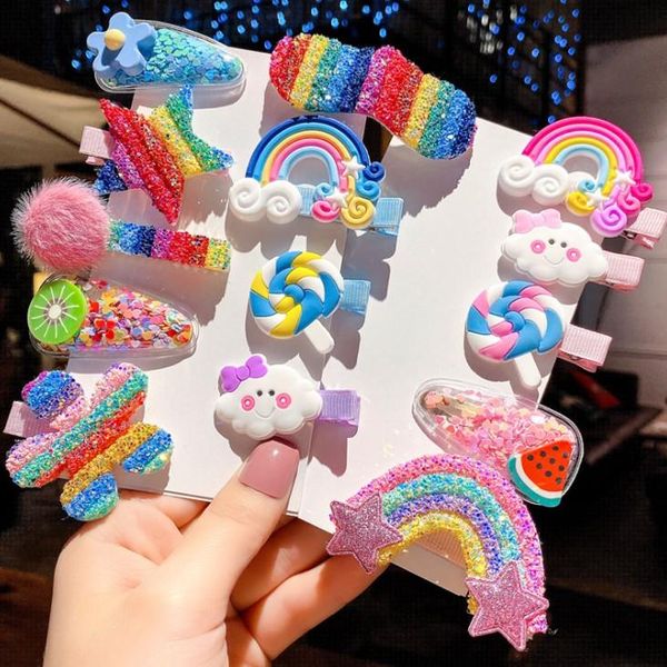 hair accessories 5pcs sequins bows barrettes cute rainbow shiny glitter star hairpin handmade headwear clip for girls kids, Slivery;white
hair accessories 5pcs sequins bows barrettes cute rainbow shiny glitter star hairpin handmade headwear clip for girls kids, Slivery;white