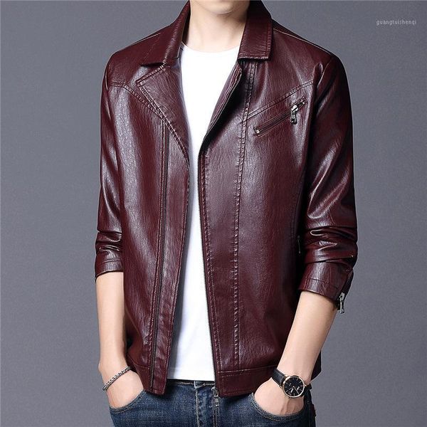 men's leather clothing youth jacket slim trendy pu handsome tight-fitting short for men fur & faux, Black
men's leather clothing youth jacket slim trendy pu handsome tight-fitting short for men fur & faux, Black