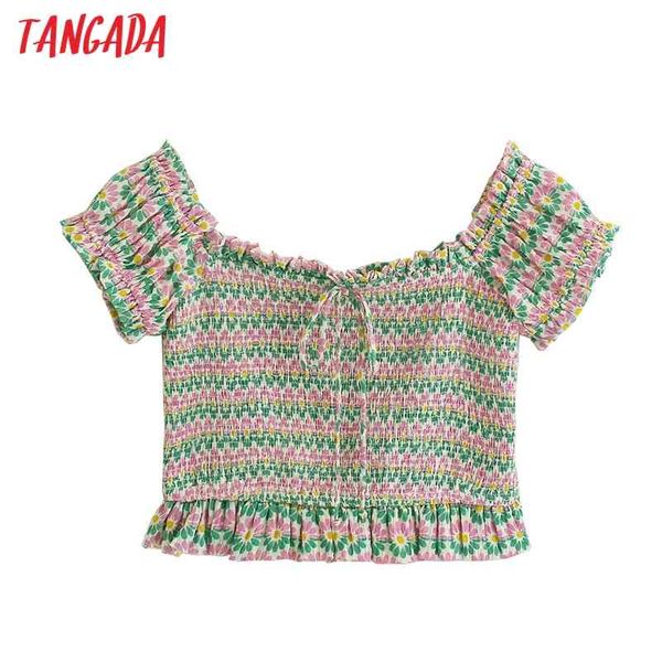 women floral green pleated crop shirts bow sleeve summer female short blouses 5z100 210416, White
women floral green pleated crop shirts bow sleeve summer female short blouses 5z100 210416, White