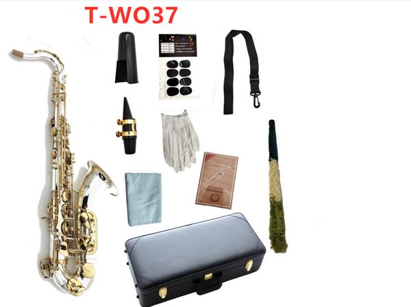 yanagisawa wo37 tenor bb tune saxophone b flat brass musical instruments nickel silver plated body key sax with case mouthpiece
yanagisawa wo37 tenor bb tune saxophone b flat brass musical instruments nickel silver plated body key sax with case mouthpiece