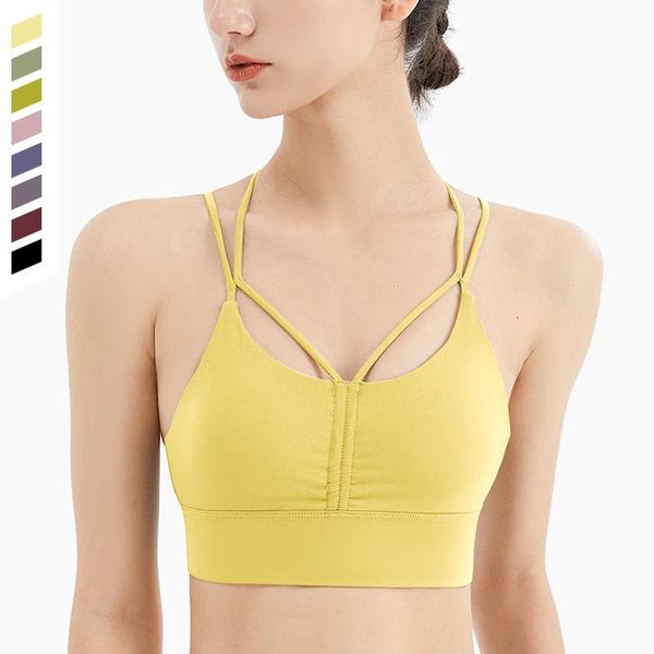 yoga outfit back sports underwear women fitness running outside wear clothes vest shockproof bra cross thin shoulder straps
yoga outfit back sports underwear women fitness running outside wear clothes vest shockproof bra cross thin shoulder straps