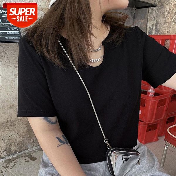 mvp of the audience fat mm black small u-neck design, loose and thin short-sleeved t-shirt for women #qd7n, White
mvp of the audience fat mm black small u-neck design, loose and thin short-sleeved t-shirt for women #qd7n, White