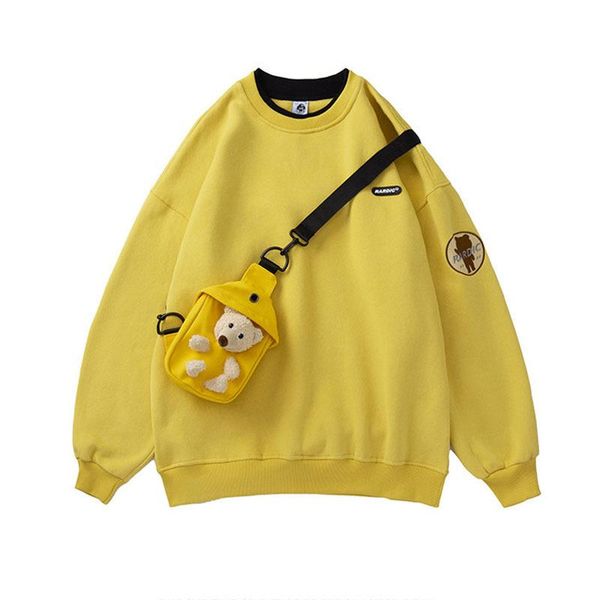 women's hoodies & sweatshirts kawaii harajuku hoodie with bear bag women fake two-piece o neck spring autumn pullovers cute streetwear, Black
women's hoodies & sweatshirts kawaii harajuku hoodie with bear bag women fake two-piece o neck spring autumn pullovers cute streetwear, Black