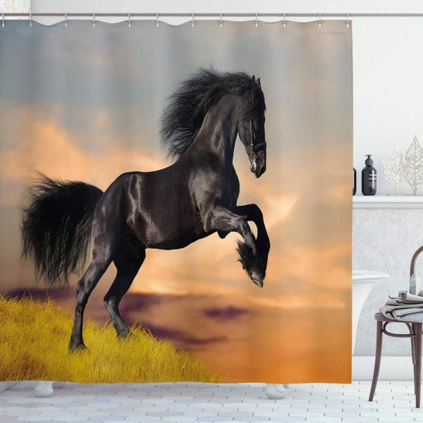 shower curtains horse curtain equine themed animals galloping in the sand running horses pattern, cloth fabric bathroom decor set
shower curtains horse curtain equine themed animals galloping in the sand running horses pattern, cloth fabric bathroom decor set