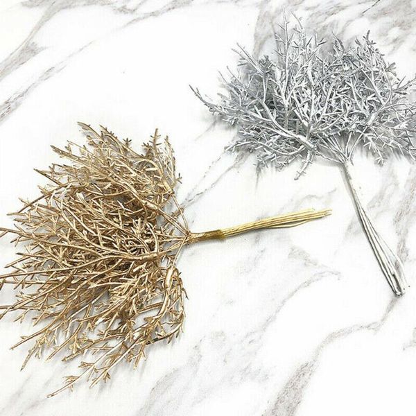 decorative flowers & wreaths 10 pieces / bunch of artificial pine leaf branches plants grass christmas wreath decoration 2022 year
decorative flowers & wreaths 10 pieces / bunch of artificial pine leaf branches plants grass christmas wreath decoration 2022 year