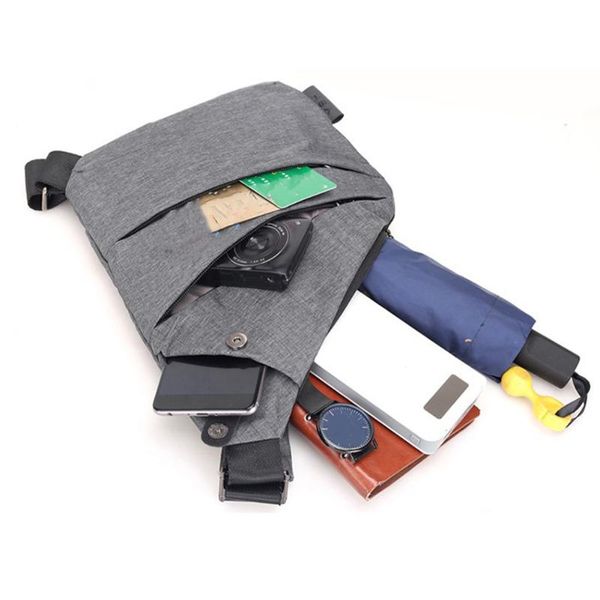 waterproof personal shoulder pocket bag business for men women left & right rain durable gray classical waist bags
waterproof personal shoulder pocket bag business for men women left & right rain durable gray classical waist bags