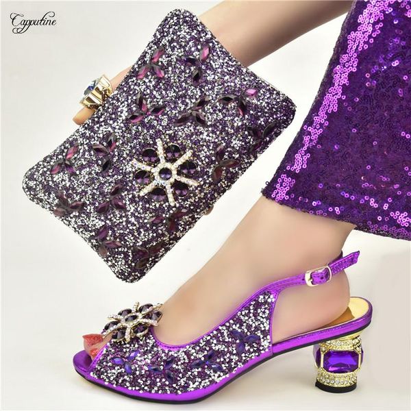 dress shoes purple woman and purse bag set italian african ladies high heels sandals with handbag crystal summer pumps sac 938-5 7cm, Black
dress shoes purple woman and purse bag set italian african ladies high heels sandals with handbag crystal summer pumps sac 938-5 7cm, Black