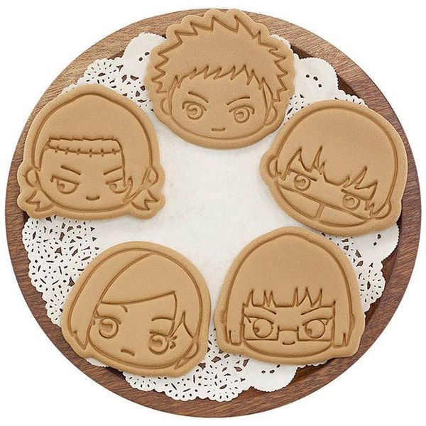 baking moulds 1pc anime jujutsu kaisen cookie cutters set press stamp embosser sugar pasty cake diy bakery mold
baking moulds 1pc anime jujutsu kaisen cookie cutters set press stamp embosser sugar pasty cake diy bakery mold