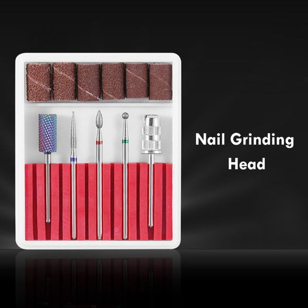 nail art equipment 5pcs dead skin grinding head set drill bits flat sander manicure tools pedicure kit, Silver
nail art equipment 5pcs dead skin grinding head set drill bits flat sander manicure tools pedicure kit, Silver