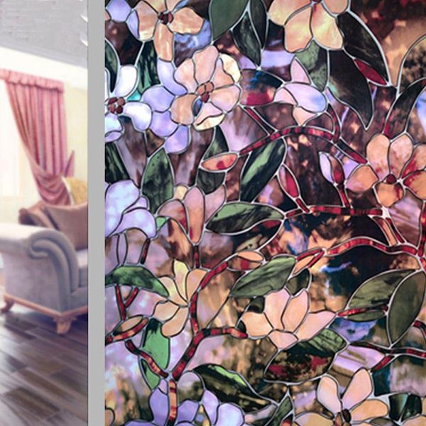 window stickers magnolia film static cling heat-control privacy protection drop- reusable removable glass home decoration
window stickers magnolia film static cling heat-control privacy protection drop- reusable removable glass home decoration