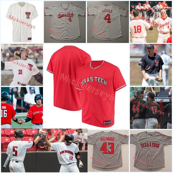 ncaa texas tech ttu stitched baseball jersey jace jung 13 cal conley 4 dru baker 35 patrick monteverde 34 micah dallas mason montgomery chas, Black
ncaa texas tech ttu stitched baseball jersey jace jung 13 cal conley 4 dru baker 35 patrick monteverde 34 micah dallas mason montgomery chas, Black