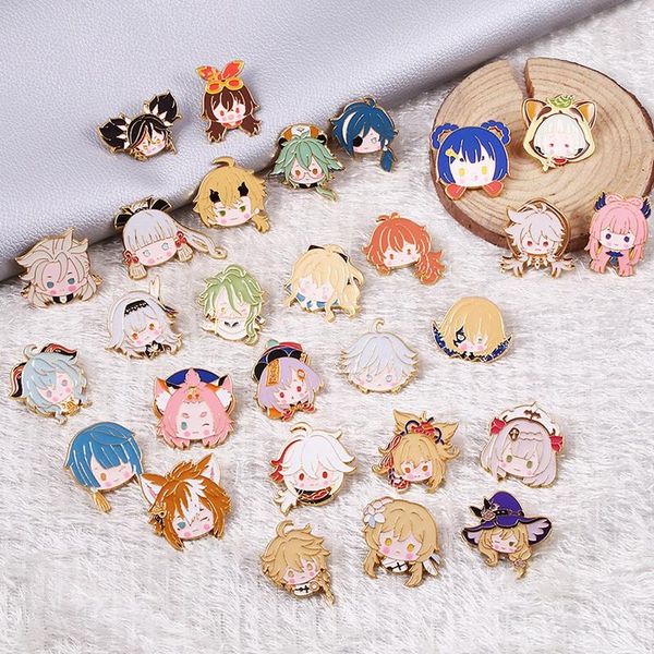 pins, brooches genshin impacts enamel pin cartoon diluc ragnvindr ganyu tartaglia hu tao klee qiqi barbatos xiao keqing zhongli badge jewelr, Gray
pins, brooches genshin impacts enamel pin cartoon diluc ragnvindr ganyu tartaglia hu tao klee qiqi barbatos xiao keqing zhongli badge jewelr, Gray