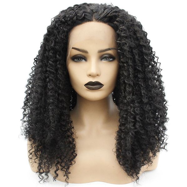 small wig selling women's curly hair front lace chemical fiber high temperature silk hand hook head cover wigs, Black;brown
small wig selling women's curly hair front lace chemical fiber high temperature silk hand hook head cover wigs, Black;brown