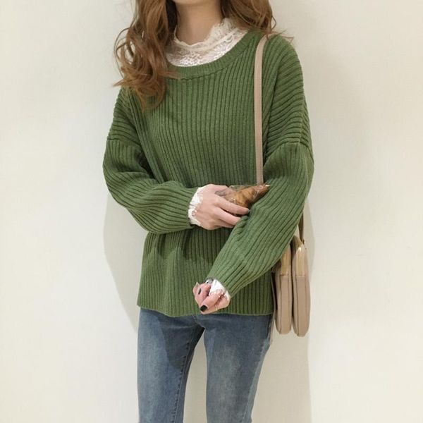 women's sweaters autumn womens 2021 winter clothes harajuku friends korean fashion personality retro sweet striped knitted sweater wome, White;black
women's sweaters autumn womens 2021 winter clothes harajuku friends korean fashion personality retro sweet striped knitted sweater wome, White;black