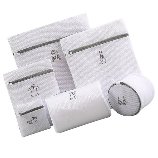 laundry bags 1 set/6pcs embroidery bag durable clothing washing storage
laundry bags 1 set/6pcs embroidery bag durable clothing washing storage