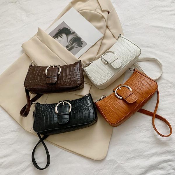 cross body vintage baguette bag leather buckle design women's shoulder messenger retro split pu solid female small handbag
cross body vintage baguette bag leather buckle design women's shoulder messenger retro split pu solid female small handbag