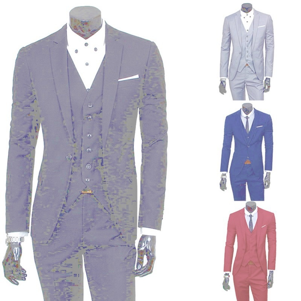 wonderful groom male wedding prom suit green slim fit tuxedo men formal business work, Black
wonderful groom male wedding prom suit green slim fit tuxedo men formal business work, Black