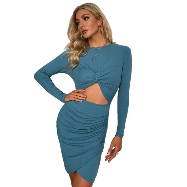 casual dresses s-l wholesale drop 2021 winter women clothing solid color hollow pleated slim buttocks long sleeve, Black;gray
casual dresses s-l wholesale drop 2021 winter women clothing solid color hollow pleated slim buttocks long sleeve, Black;gray