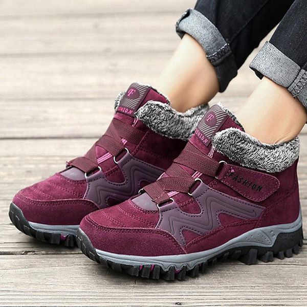 boots women hook&loop warm plush ankle female shoes ladies non slip sewing footwear comfort outdoor casual fashion shoe, Black
boots women hook&loop warm plush ankle female shoes ladies non slip sewing footwear comfort outdoor casual fashion shoe, Black