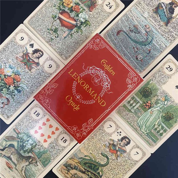 hay house golden lenormand oracle cards leisure party table game fortune-telling prophecy tarot deck with guide book dixit sale_txlf
hay house golden lenormand oracle cards leisure party table game fortune-telling prophecy tarot deck with guide book dixit sale_txlf