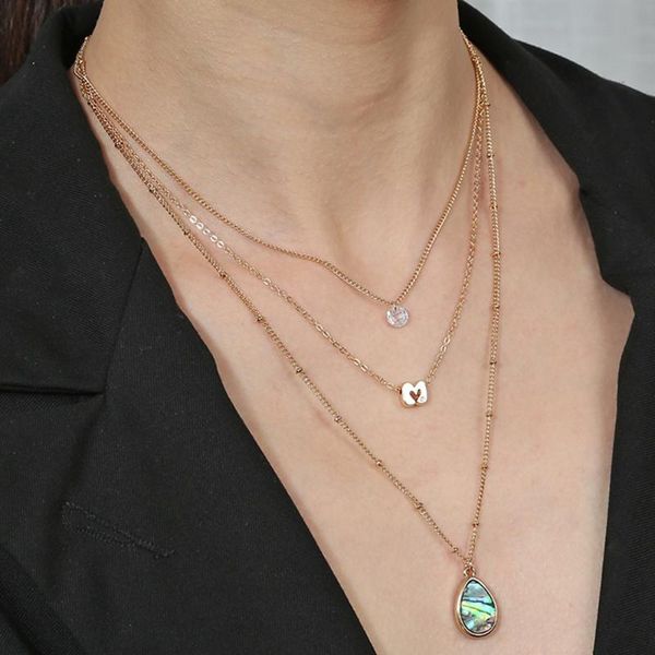 chains 5sets/lot wholesale personalized colorful abalone shell letter m necklaces multi-layer collarbone chain necklace jewelry in bulk, Silver
chains 5sets/lot wholesale personalized colorful abalone shell letter m necklaces multi-layer collarbone chain necklace jewelry in bulk, Silver