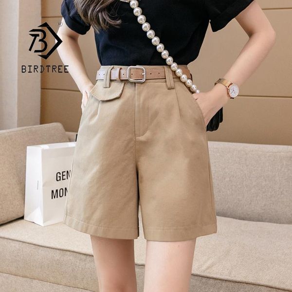 women's shorts summer korean style plain a-line wide leg suit high waist all-match pocket casual short pants with sashes b15002x, White;black
women's shorts summer korean style plain a-line wide leg suit high waist all-match pocket casual short pants with sashes b15002x, White;black