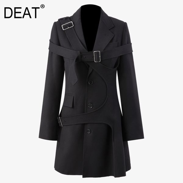 autumn and winter fashion casual long sleeve single button asymmetric dark waistband blazer coat women sg582 210421, White;black
autumn and winter fashion casual long sleeve single button asymmetric dark waistband blazer coat women sg582 210421, White;black