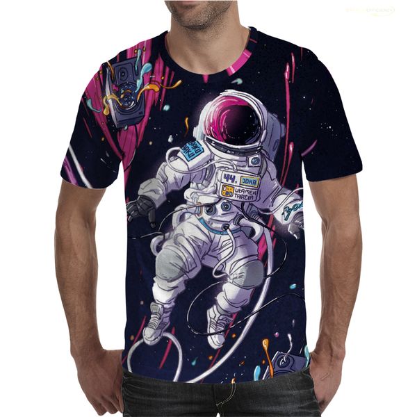 men's t-shirts 2021 summer tshirt space exploration series walk astronaut 3d t shirts fashion casual men's t-shirt short sleeve o-, White;black 
men's t-shirts 2021 summer tshirt space exploration series walk astronaut 3d t shirts fashion casual men's t-shirt short sleeve o-, White;black