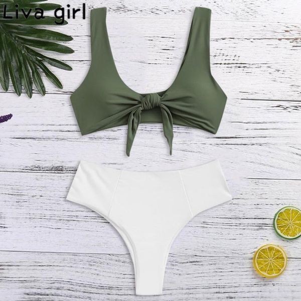 women's swimwear liva girl solid bow push-up bikini swimsuit women bandeau swimdress bathing suit brazilian bandage biquini female 2021, White;black
women's swimwear liva girl solid bow push-up bikini swimsuit women bandeau swimdress bathing suit brazilian bandage biquini female 2021, White;black