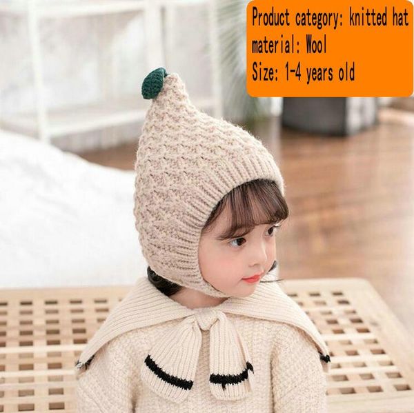 children's autumn and winter hats wool cap ear protection knitted hat warm caps &, Yellow
children's autumn and winter hats wool cap ear protection knitted hat warm caps &, Yellow
