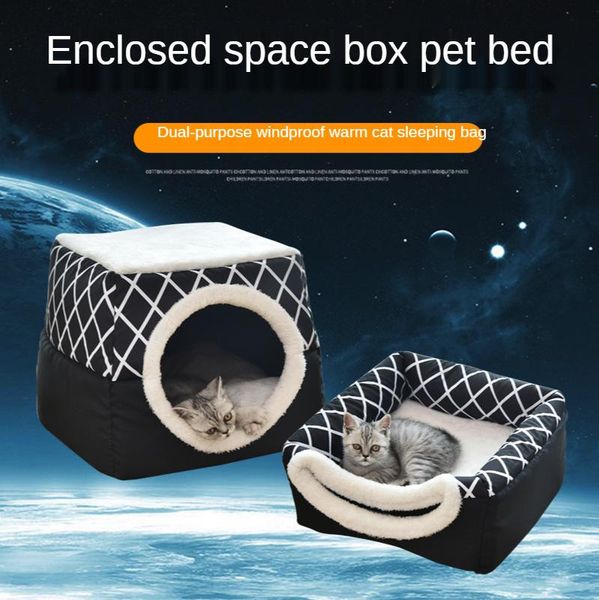 kennels & pens cat and dog dual-purpose semi-enclosed pet bed soft kennel warm comfortable supplies tent
kennels & pens cat and dog dual-purpose semi-enclosed pet bed soft kennel warm comfortable supplies tent