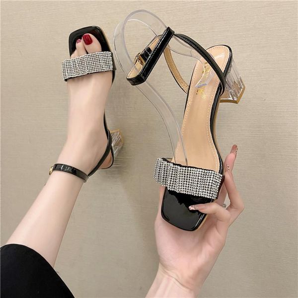 female sandal med 2021 women's buckle strap clear heels girls medium retro gladiator comfort fashion beige block high pumps sandals, Black
female sandal med 2021 women's buckle strap clear heels girls medium retro gladiator comfort fashion beige block high pumps sandals, Black