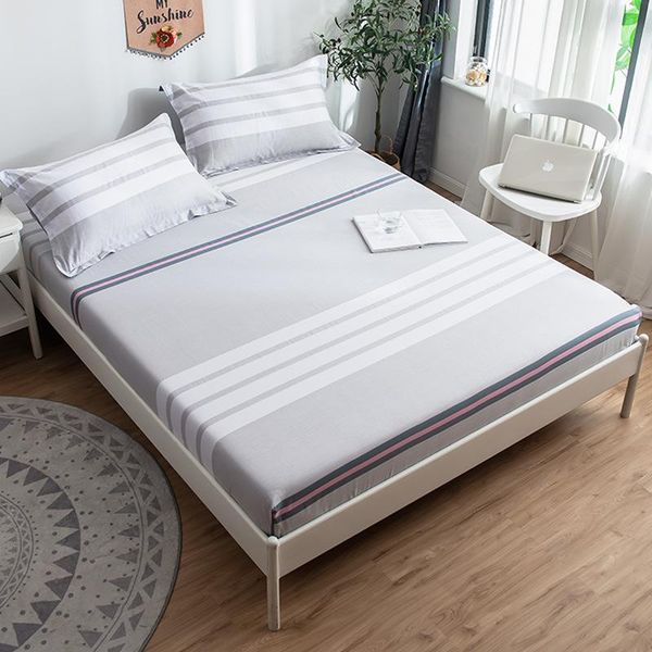 sheets & sets stripe print fitted sheet for single double bed kids adults 100% cotton (no case) xf749-8
sheets & sets stripe print fitted sheet for single double bed kids adults 100% cotton (no case) xf749-8