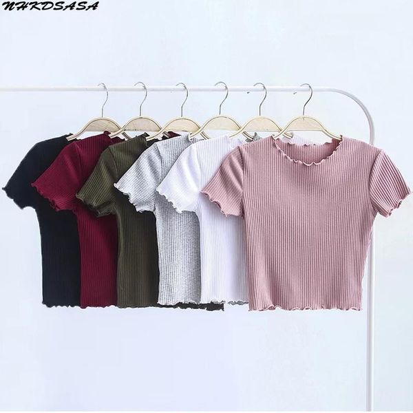 camisoles & tanks nhkdsasa o neck short sleeve t-shirt for woman 2021 vintage wood ears slim fit tight tee summer 6 colors retro, Black;white
camisoles & tanks nhkdsasa o neck short sleeve t-shirt for woman 2021 vintage wood ears slim fit tight tee summer 6 colors retro, Black;white