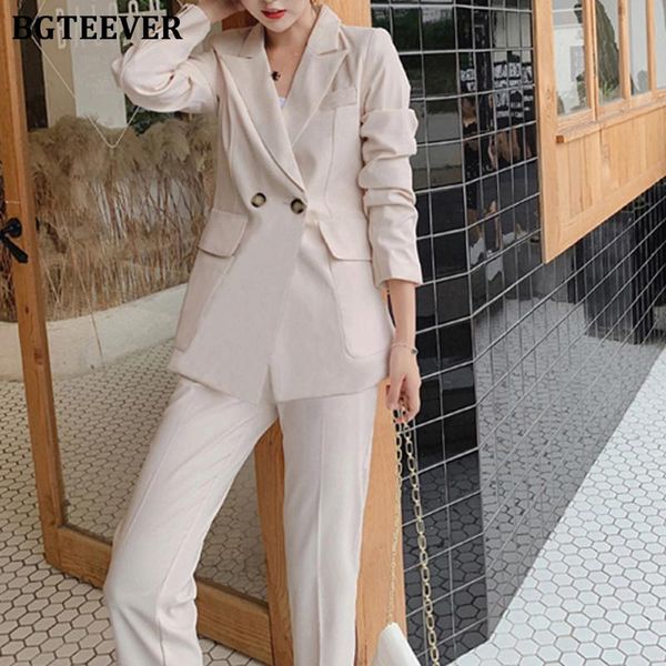 fashion office ladies 2 pieces set notched collar women blazer & high waist loose suit pants 2021 female pantsuits women's suits blazer, White;black
fashion office ladies 2 pieces set notched collar women blazer & high waist loose suit pants 2021 female pantsuits women's suits blazer, White;black