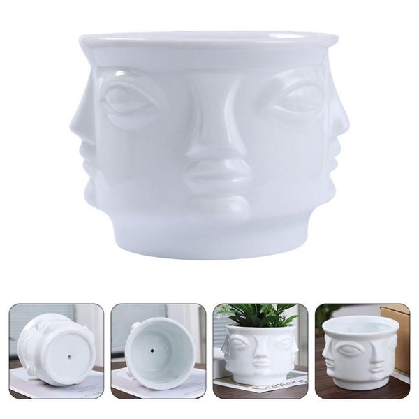 1pc creative ceramic vase adornment abstract floral pot homestay ornament(white) vases
1pc creative ceramic vase adornment abstract floral pot homestay ornament(white) vases