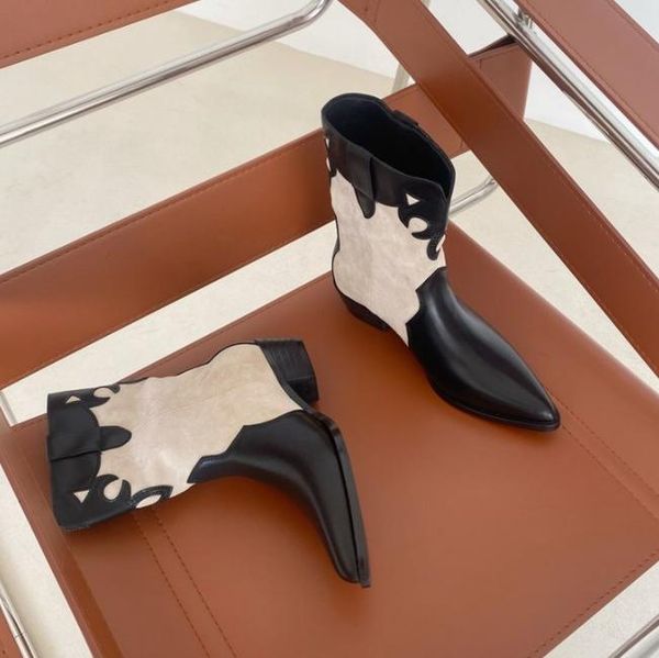 boots female autumn white cowboy vintage western ankle short cowgirl retro high shoes with heel for women, Black
boots female autumn white cowboy vintage western ankle short cowgirl retro high shoes with heel for women, Black