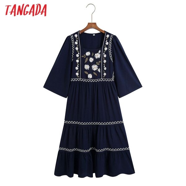 fashion women embroidery midi arrival vintage style ladies o neck loose dress vestidos 6z53 210416, Black;gray
fashion women embroidery midi arrival vintage style ladies o neck loose dress vestidos 6z53 210416, Black;gray